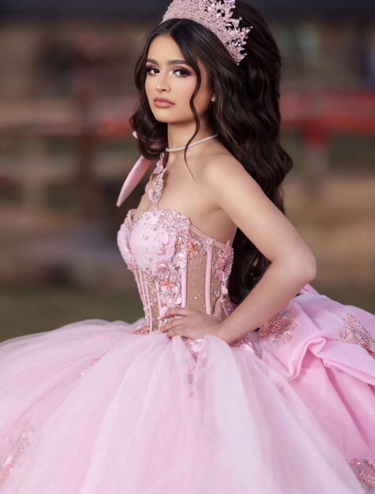 Quinceañera hair and makeup Dallas Fort Worth