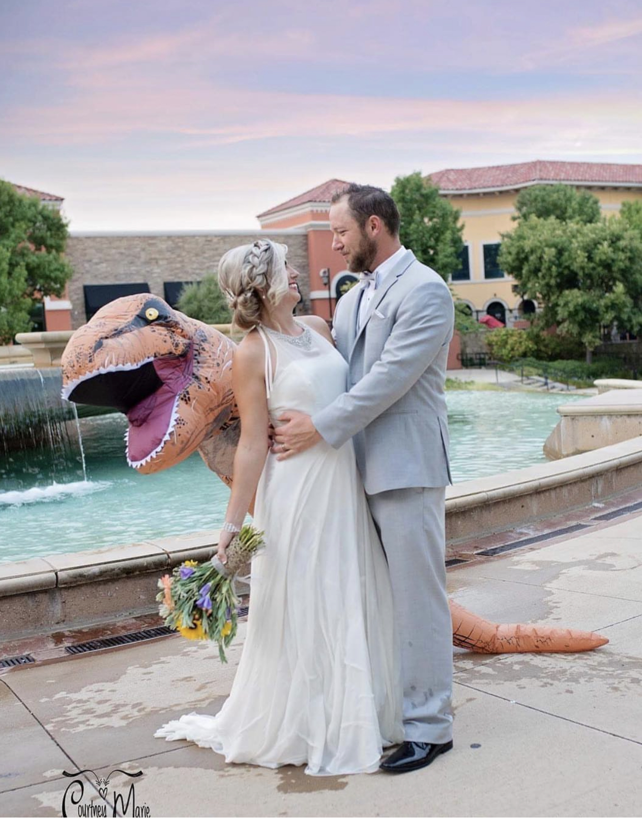Wedding day look by Andreina — on-location DFW