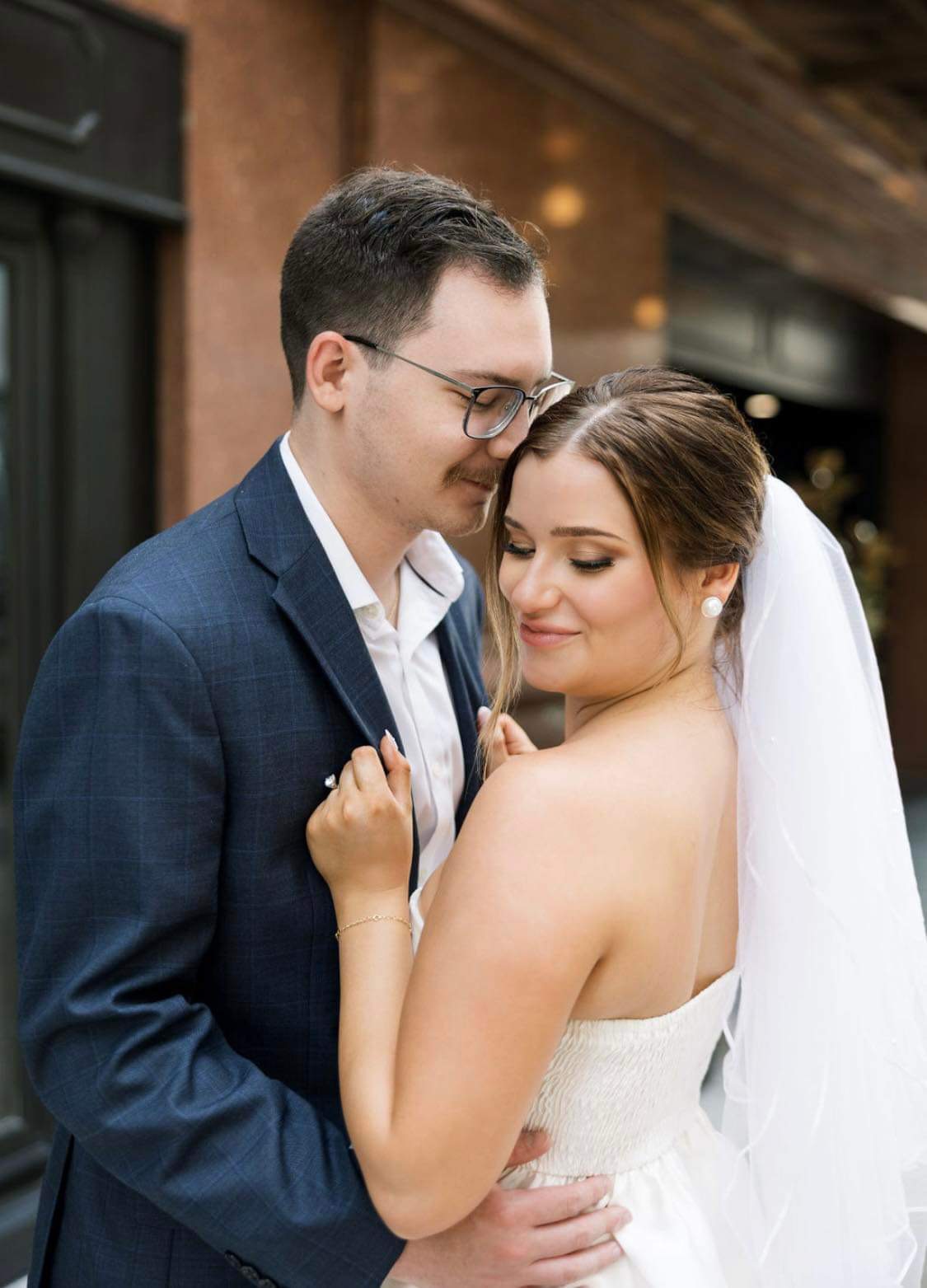 Wedding day bridal makeup DFW